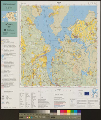 Eesti põhikaart. 55.31, Rõsna : Põlvamaa 