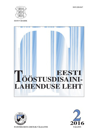 Eesti Tööstusdisainilahenduse Leht ; 2 2016